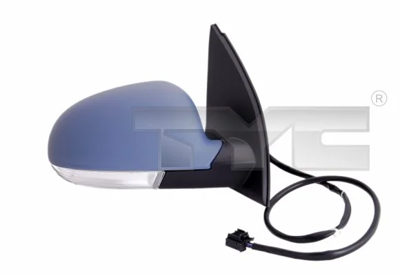 Espelho de retrovisão esquerdo para Volkswagen Golf 5M1, 521