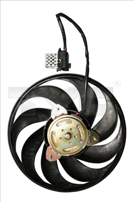 Ventilador elétrico de esfriamento montado (motor + roda de aletas) General Motors 09129966 preço, a partir de 63,10 USD