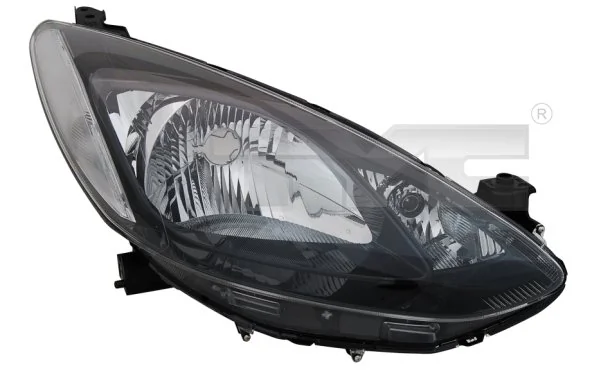  Luz esquerda Mazda 2 II hatchback (DE) (2007 - 2014) II