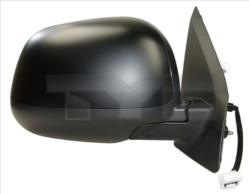 Espelho de retrovisão direito 1609742180 Peugeot/Citroen