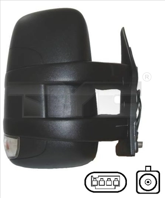 5802031932 Iveco Espelho de retrovisão direito