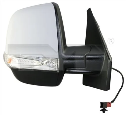 Espelho de retrovisão direito 735668164 Fiat/Alfa/Lancia