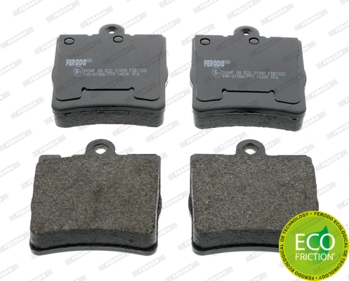 Sapatas do freio traseiras de disco Ferodo FDB1322 preço, a partir de 22,92 USD