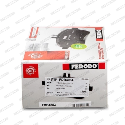 FDB4064 Ferodo Sapatas do freio dianteiras de disco