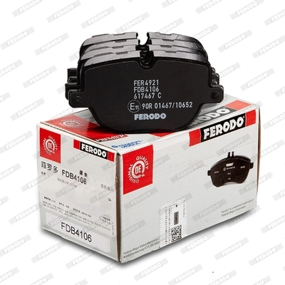 FDB4106 Ferodo Sapatas do freio traseiras de disco