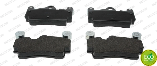 Sapatas do freio traseiras de disco Ferodo FDB1627 preço, a partir de 38,35 USD