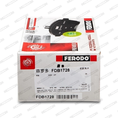 FDB1728 Ferodo Sapatas do freio dianteiras de disco