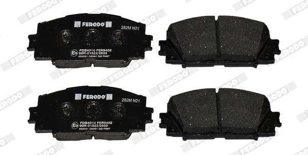 Sapatas do freio dianteiras de disco Ferodo FDB4310 preço, a partir de 32,85 USD