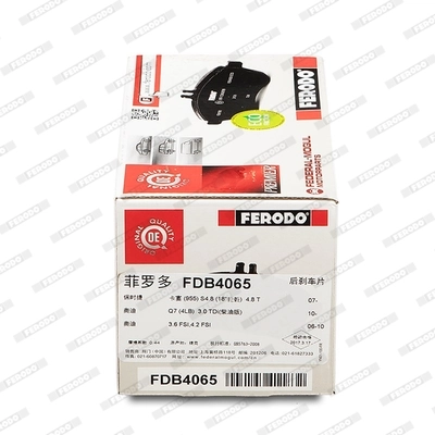 FDB4065 Ferodo Sapatas do freio traseiras de disco