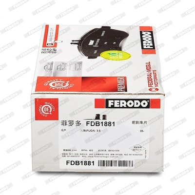 FDB1881 Ferodo Sapatas do freio dianteiras de disco