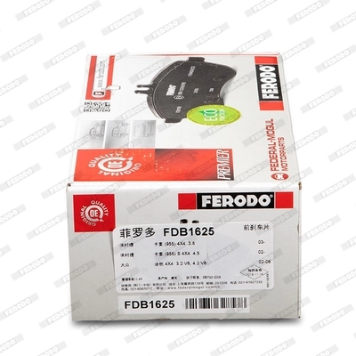 FDB1625 Ferodo Sapatas do freio dianteiras de disco