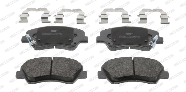 FDB4623 Ferodo Sapatas do freio dianteiras de disco