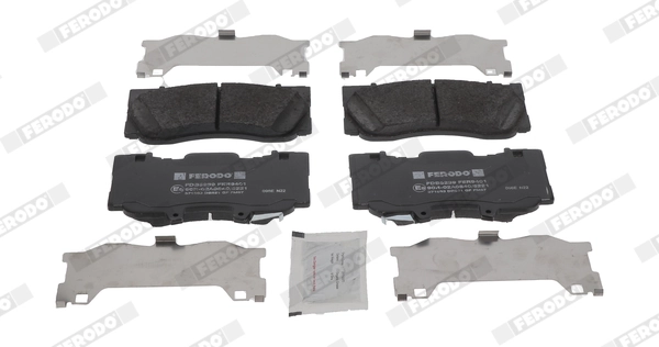 Sapatas do freio dianteiras de disco GR3Z2001C Ford