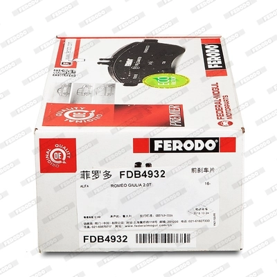 FDB4932 Ferodo Sapatas do freio dianteiras de disco