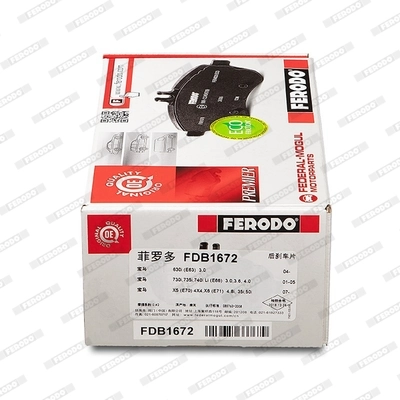 FDB1672 Ferodo Sapatas do freio traseiras de disco