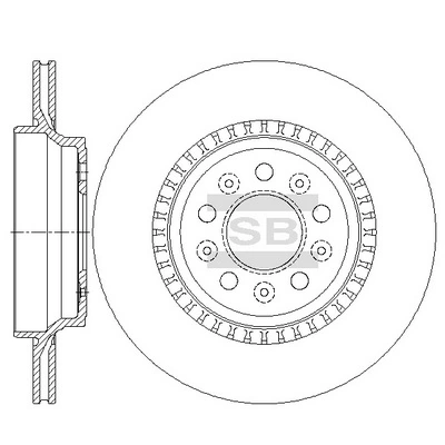  Disco do freio traseiro Volvo XC90 SUV (2002 - 2015) 