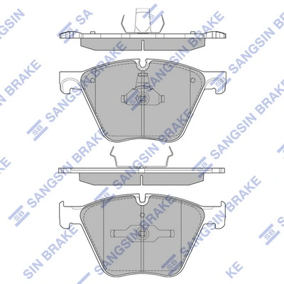 Sapatas do freio dianteiras de disco BMW X6  E72