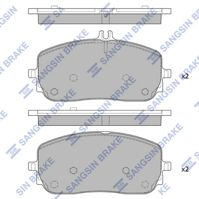 Compre 0004207200 Mercedes Sapatas do freio dianteiras de disco
