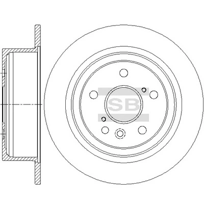 Disco do freio traseiro para Lexus RX 300/330/350/400H U3