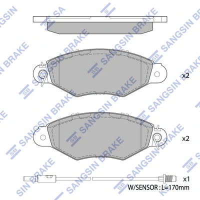 Sapatas do freio dianteiras de disco Nissan/Infiniti 4106000QAG preço, a partir de 27,67 USD