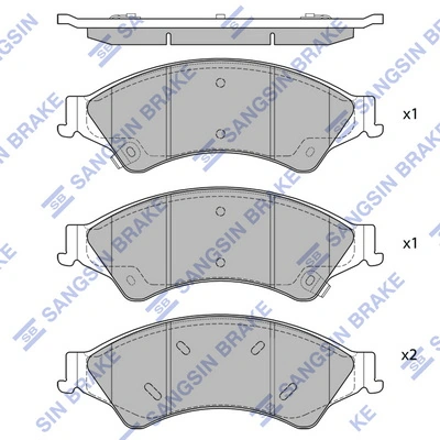 Compre UCYE3323Z Mazda Sapatas do freio dianteiras de disco