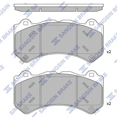 Compre K68248384AB Fiat/Alfa/Lancia Sapatas do freio dianteiras de disco