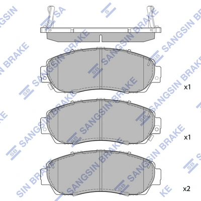 Compre Sapatas do freio dianteiras de disco Honda CR-V 5