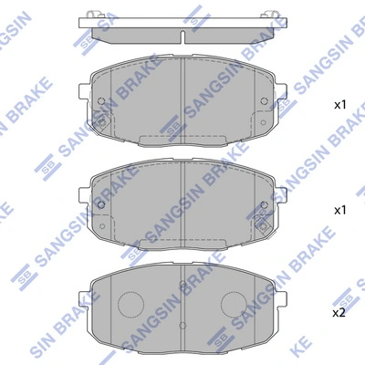 Sapatas do freio dianteiras de disco Peugeot/Citroen 1617285280 preço, a partir de 27,84 USD