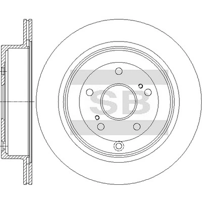  Disco do freio traseiro Suzuki Grand Vitara SUV (JB) (2005 - 2026) 