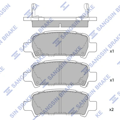 Sapatas do freio traseiras de disco Subaru Impreza preço, a partir de 24,64 USD