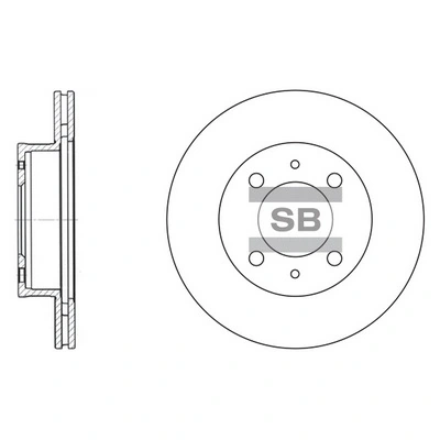 Compre 5171202501 Hyundai/Kia Disco do freio dianteiro