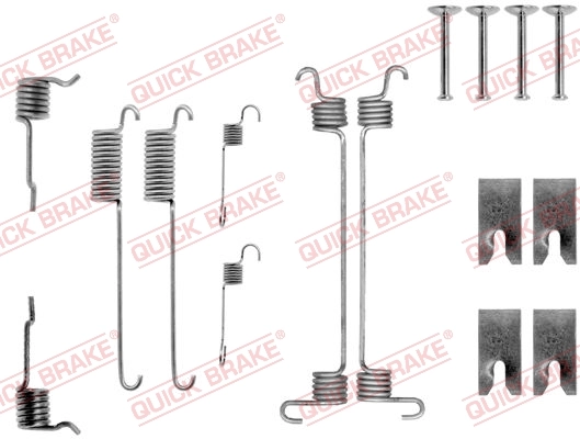 Compre Kit de montagem das sapatas traseiras de tambor Ford Mondeo 1