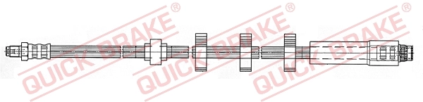 Mangueira do freio dianteira para Peugeot 406 8B
