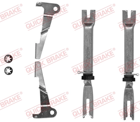 Compre 0009945894 Fiat/Alfa/Lancia Kit de reparação de cilindro do freio traseiro (barra de acoplamento "soldado")