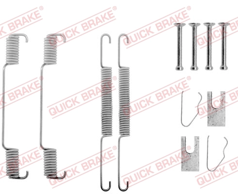 Kit de montagem das sapatas traseiras de tambor BMW 3  E21 ao melhor preço