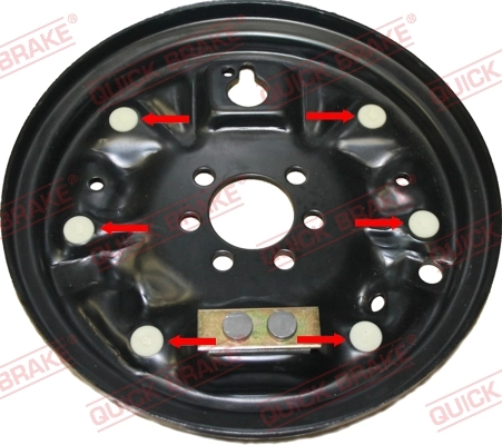 6859K Quick Brake Kit de reparação dos freios traseiros