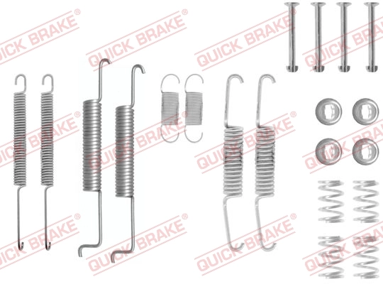 Kit de montagem das sapatas traseiras de tambor Audi 100  43 ao melhor preço