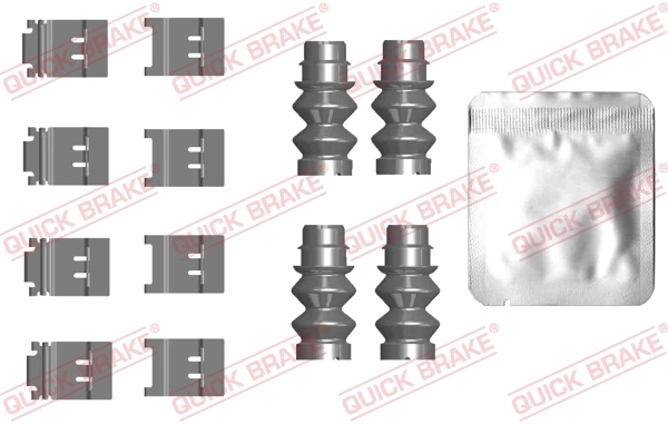 Kit de molas de fixação de sapatas de disco dianteiras Peugeot 3008  MC, MR, MJ, M4 ao melhor preço