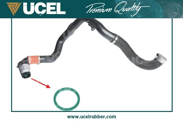 Anel de cano derivado de turbina, de ar comprimido Ajusa 01345100