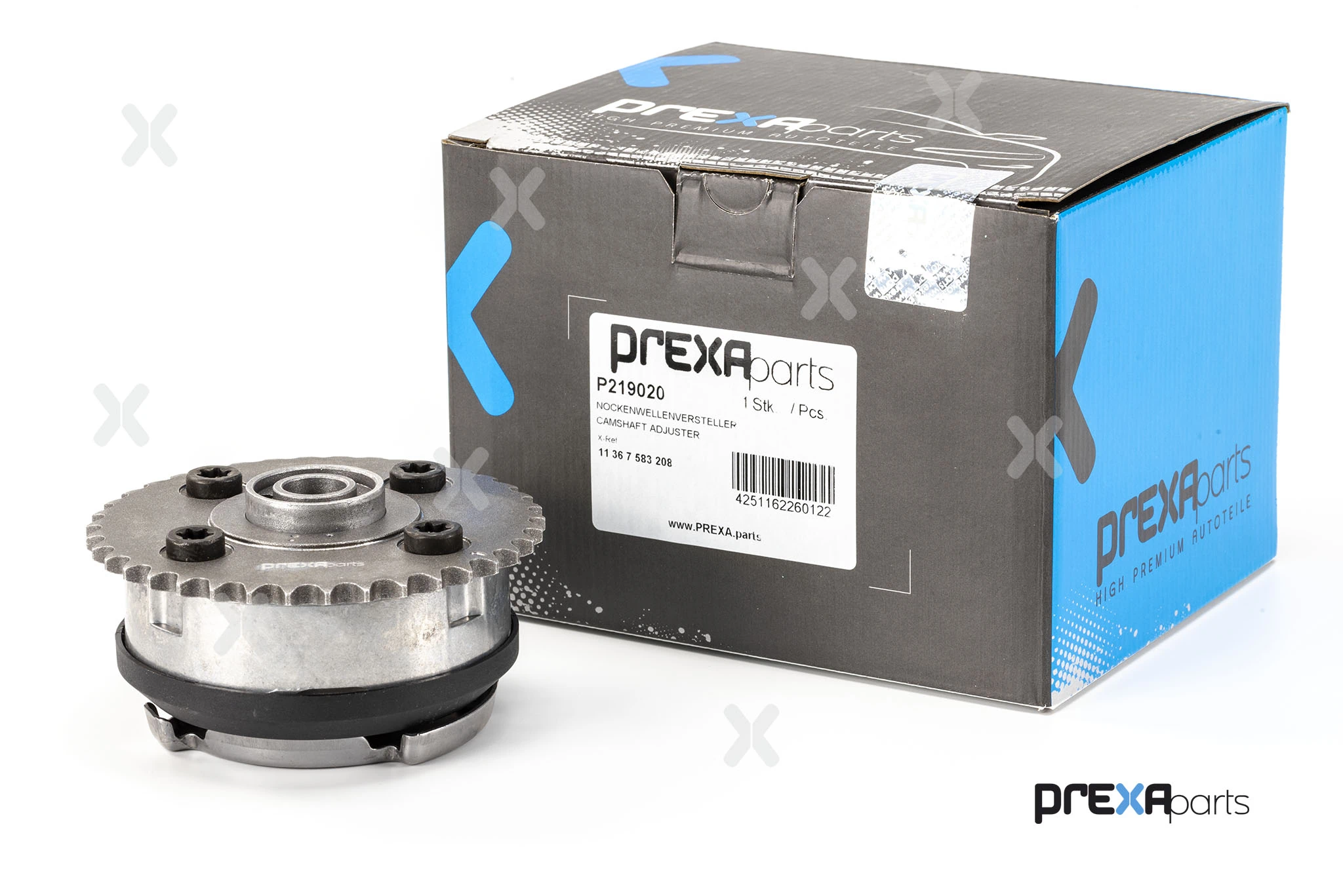 Engrenagem de cadeia de roda dentada da árvore distribuidora de escape de motor Prexaparts P219020 preço, a partir de 153,51 USD