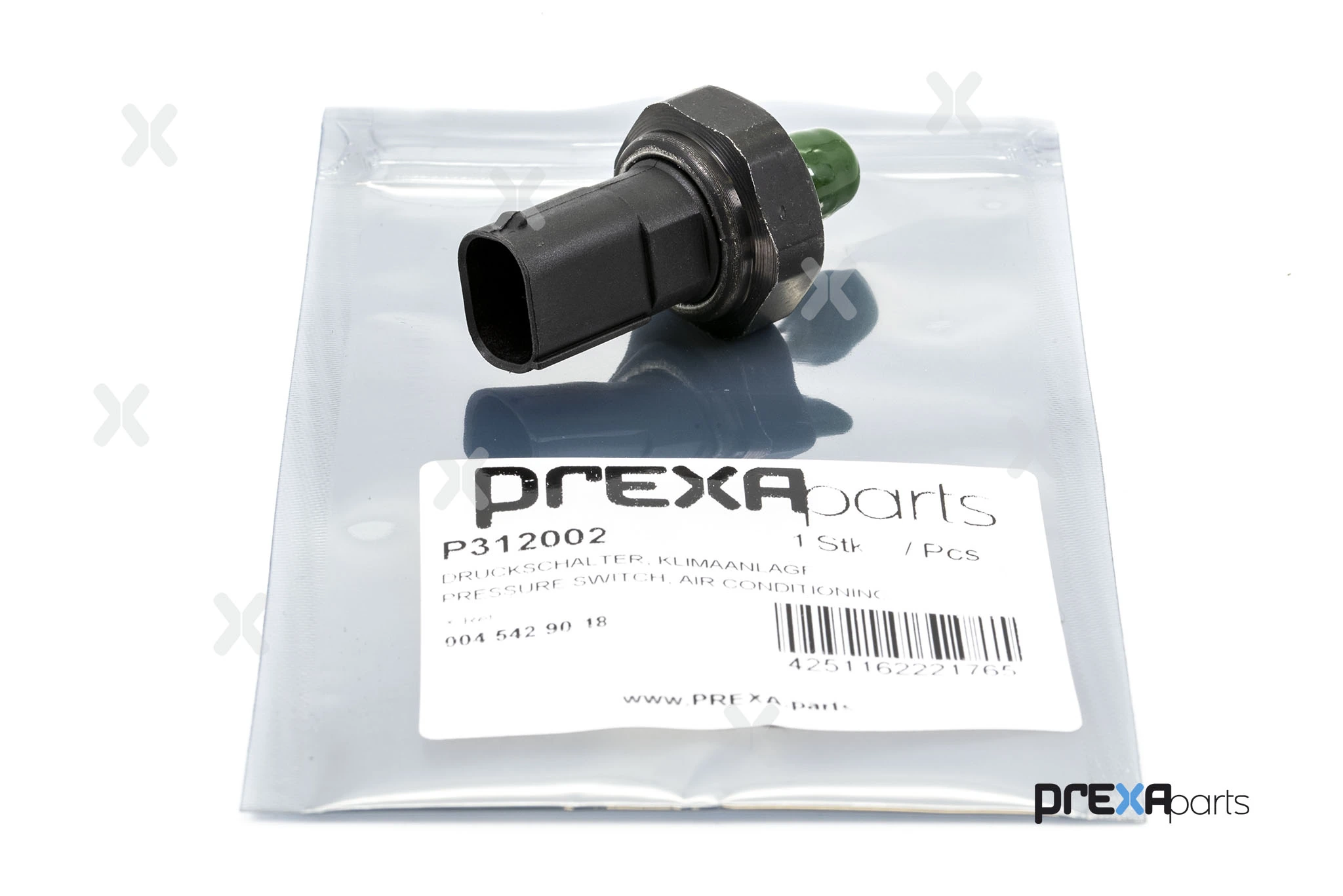  Sensor de pressão absoluta de aparelho de ar condicionado Mercedes Sprinter II 5-t plataforma a bordo (906) (2006 - 2020) II 5-t