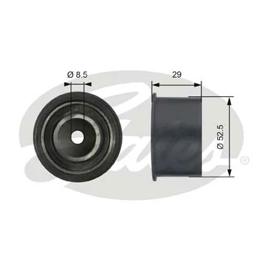 Rolo parasita da correia do mecanismo de distribuição de gás Chevrolet Captiva preço, a partir de 2,16 USD