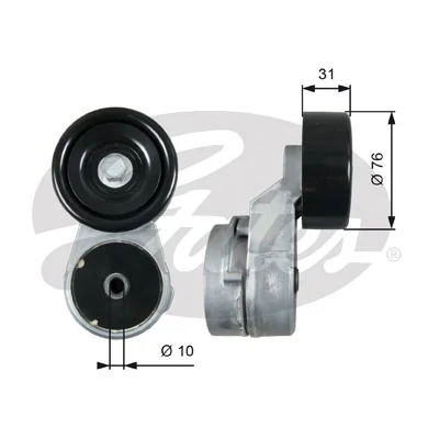 Compre T39210 Gates Reguladora de tensão da correia de transmissão