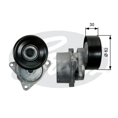  Reguladora de tensão da correia de transmissão Nissan X-Trail SUV (T30) (2001 - 2007) 