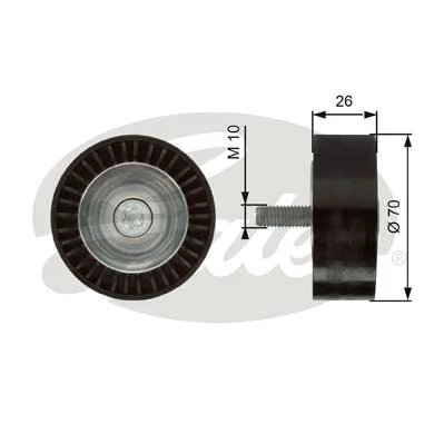 Compre 532050510 LUK Rolo parasita da correia de transmissão