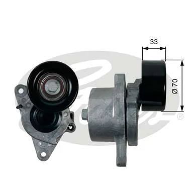 Reguladora de tensão da correia de transmissão para Nissan Pathfinder  R51M