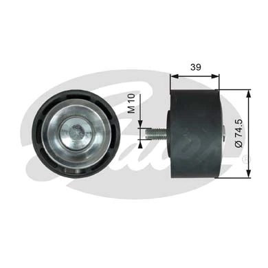 Compre T36530 Gates Rolo parasita da correia de transmissão