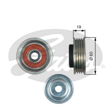 71742776 Fiat/Alfa/Lancia Rolo de reguladora de tensão da correia de transmissão