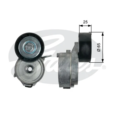 Reguladora de tensão da correia de transmissão Land Rover Freelander II L359