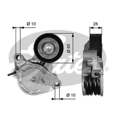 Compre Reguladora de tensão da correia de transmissão Mini Cooper 